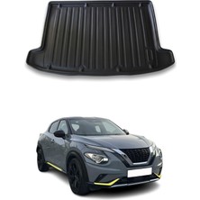 Omac Nissan Juke F16 2019+ Uyumlu Araca Özel Kauçuk Tpe Bagaj Havuzu Siyah Üst Kademe Için