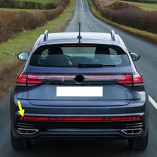 Odea R-Line Tampon Arka Sol Dış Reflektör 2G7945063 Vw Taigo ile Uyumlu 2022-2025