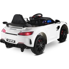 Babyhope 444 Gtr Sport 12V Uzaktan Kumandalı Akülü Araba Beyaz