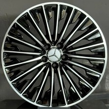 5 112 20 8.5-9.5 ET38-48 CH66.6 Ön Arka Black Diamond RC454-455 Mercedes Jant