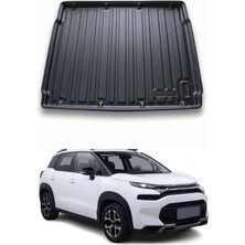 Omac Citroen C3 Aircross CC24 2025+ Uyumlu Araca Özel Kauçuk Tpe Bagaj Havuzu Siyah Alt Kademe Için