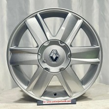 Agt 4 100 15 6.5 ET35 CH60.1 18184 Full Sılver Megane 2 Jant Modeli (1AD)