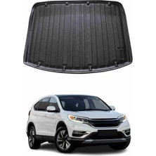 Omac Honda Crv 4x4 Suv Iv 2013-2018 Arası Uyumlu Araca Özel Kauçuk Tpe Bagaj Havuzu Siyah Alt Kademe Için