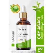Gardone Çay Ağacı Yağı %100 Saf ve Doğal 100 ml Cilt Bakımı Için Uzun Süreli Etki