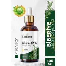 Gardone Biberiye Yağı %100 Saf ve Doğal 100 ml Cilt Bakımı Için Uzun Süreli Etki