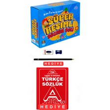 Mercan Okul Yayınları Süper Resimli Türkçe Resimli Ingilizce Resimli Atasözleri ve Deyimler 3 Kitap Kutulu Set Ilkokul ve Ortaokul Türkçe Sözlük (Biala Kapak)Hediyeli Kalem Seti Hediyeli