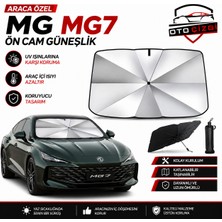 OtoÇizgi Mg Mg7 Şemsiye Tip Ön Cam Güneşliği Katlanabilir Uv Korumalı Araç Cam Güneşlik