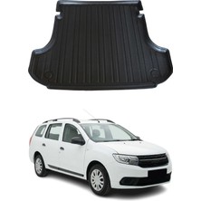 Omac Dacia Logan Mcv Iı 5 Koltuklu 2014+ Uyumlu Araca Özel Kauçuk Tpe Bagaj Havuzu Siyah