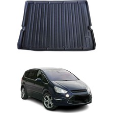 Omac Ford S-Max 5-7 Kapalı Koltuklu 2006-2015 Arası Uyumlu Araca Özel Kauçuk Bagaj Havuzu Siyah