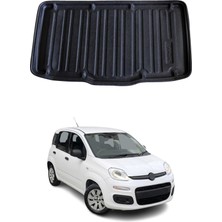 Omac Fiat Panda 2012-2019 Arası Uyumlu Araca Özel Kauçuk Tpe Bagaj Havuzu Siyah