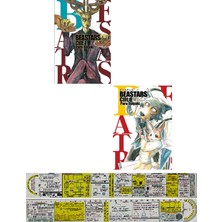 Kayıp Kıta Yayınları Beastars 7-8. Ciltler Manga Seti + Özel Cetvel