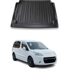 Omac Peugeot Partner Tepee Van 2008-2019 Arası Uyumlu Araca Özel Kauçuk Bagaj Havuzu Siyah Koltuklu Için