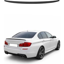 Omac Bmw 5 F10 2010-2016 Arası Uyumlu Araca Özel Bagaj Spoileri Piano Siyah 1 Parça