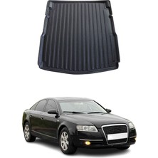 Omac Audi A6 Sedan C6 2004-2011 Arası Uyumlu Araca Özel Kauçuk Tpe Bagaj Havuzu Siyah