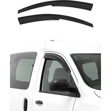 Omac Dacia Jogger 2021-2024 Arası Uyumlu Araca Özel Sport Style Akrilik Cam Rüzgarlığı Koyu Duman 2 Parça