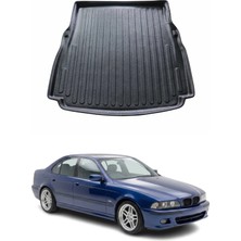 Omac Bmw 5 Serisi E39 1996-2003 Arası Uyumlu Araca Özel Kauçuk Tpe Bagaj Havuzu Siyah