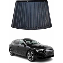Omac Audi Q4 E-Tron Fz 2021+ Uyumlu Araca Özel Kauçuk Tpe Bagaj Havuzu Siyah