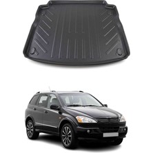 Omac Ssangyong Kyron 2008-2016 Arası Uyumlu Araca Özel Kauçuk Tpe Bagaj Havuzu Siyah