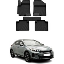 Omac Kıa Xceed Suv 2019-2026 Uyumlu 4d Havuzlu Paspas Kauçuk Siyah 5 Parça