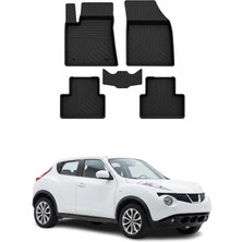 Omac Nissan Juke 2010-2018 Uyumlu 4d Havuzlu Paspas Kauçuk Siyah 5 Parça