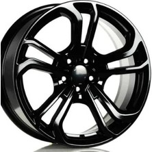 RC 5 100 18 8.0 ET40 CH57.1 EMR-A216-02 Black Jant