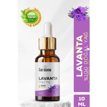 Gardone Lavanta Yağı Soğuk Sıkım Saf ve Lavender 10 ml