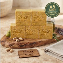 Şifaver Geleneksel El Yapımı %100 Doğal Bıttım Cilt Sabunu 125 gr (Saç Dökülmesi, Kepek, Sivilce, Kaşıntı ve Egzema Karşıtı) X5 Adet Avantajlı Paket