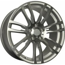 RC 5 120 19 8.0-9.0 ET45-35 Ön Arka GZM379 Silver Diamond