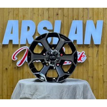 GZM 5 160 16 8.0 ET25 CH65.1 Siyah Elmas Kesim Amasia Jant Takımı