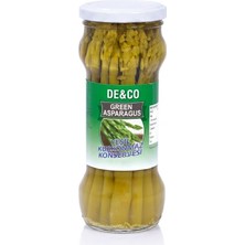 De&co Green Asparagus (Yeşil Kuşkonmaz Konservesi) 370ML