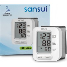 Sansui Türkçe Konuşan Bilekten Ölçer Tansiyon Cihazı