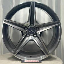 RC 5 112 19 8.0 9.0 ET43-49 Ön Arka CH66.6 DY1719 Gun Metal Diamond W205 Jant