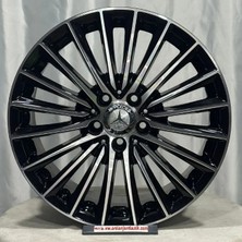 Agt 5 112 18 9.0 ET55 CH66.6 18269 Black Diamond Mercedes Jant