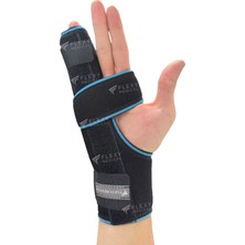 Flexy Medical Boksör Kırığı Ateli El Bilek Ateli Serçe Parmak Ateli Parmak Destek Sabitleyici El Ateli Kırık Koruyucu Bandaj Çift Taraflı Sağ Sol El Uyumlu Spor Günlük Kullanım