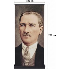 Arte Display Atatürk Poster Baskılı Pro Roll Up Banner 100X200CM No:2
