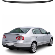Omac Vw Passat B6 2006-2010 Arası Uyumlu Araca Özel Bagaj Spoileri Piano Siyah 1 Parça