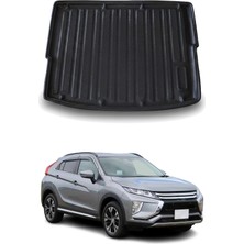 Omac Mitsubishi Eclipse Cross 2018+ Uyumlu Araca Özel Kauçuk Tpe Bagaj Havuzu Siyah