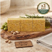 Şifaver Geleneksel El Yapımı %100 Doğal Bıttım Cilt Sabunu 125 gr (Saç Dökülmesi, Kepek, Sivilce, Kaşıntı ve Egzema Karşıtı) X3 Adet Avantajlı Paket