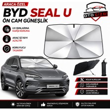 OtoÇizgi Byd Seal U Şemsiye Tip Ön Cam Güneşliği Katlanabilir Uv Korumalı Araç Cam Güneşlik