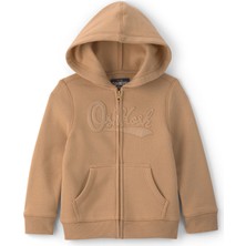 Oshkosh Küçük Erkek Çocuk Sweatshirt 2 Yaş-5 Yaş Kahverengi