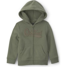Oshkosh Küçük Erkek Çocuk Sweatshirt 2 Yaş-5 Yaş Yeşil