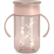 Suavinex Wonderland Eğitici Alıştırma Bardağı 360 12M+ 340ML Pembe
