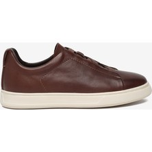 Greyder Erkek Kahverengi Hakiki Deri Sneaker Ayakkabı 6Y1SA18952