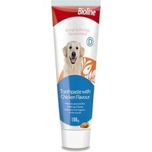 Bioline Tavuk Aromalı Köpek Diş Macunu 100GR