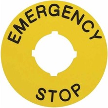 Voltaj IS60P - Acil Stop Alt Kapağı 60MM