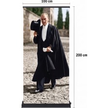 Arte Display Atatürk Poster Baskılı Pro Roll Up Banner 100X200CM No:3