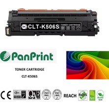 PanPrint Samsung CLP-680DW Siyah Muadil Toner (CLT-K506S)
