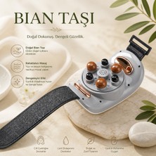 Rey Point Bian Taşı Isıtmalı Karın Masaj Kemeri Taşınabilir ve Titreşimli