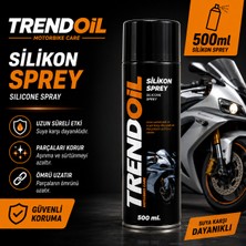 Trendoil Motosiklet Silikon Sprey 500 ml – Motosiklet Koruyucu ve Bakım Spreyi