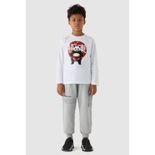NBT Jeans Erkek Çocuk Beyaz Tshirt